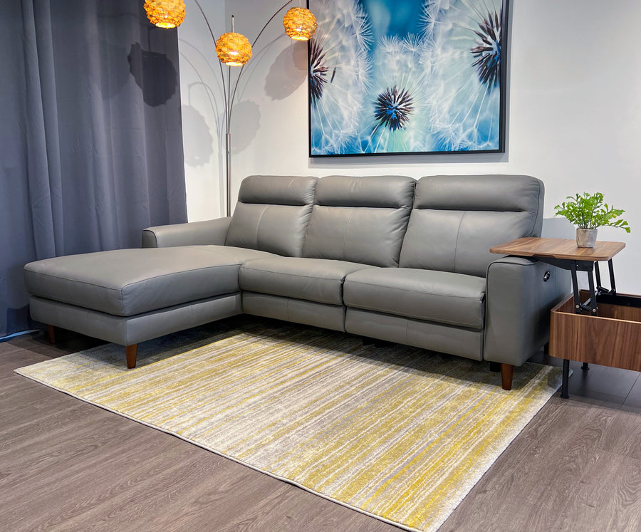 Corsica | Full Leather Motion Sectional