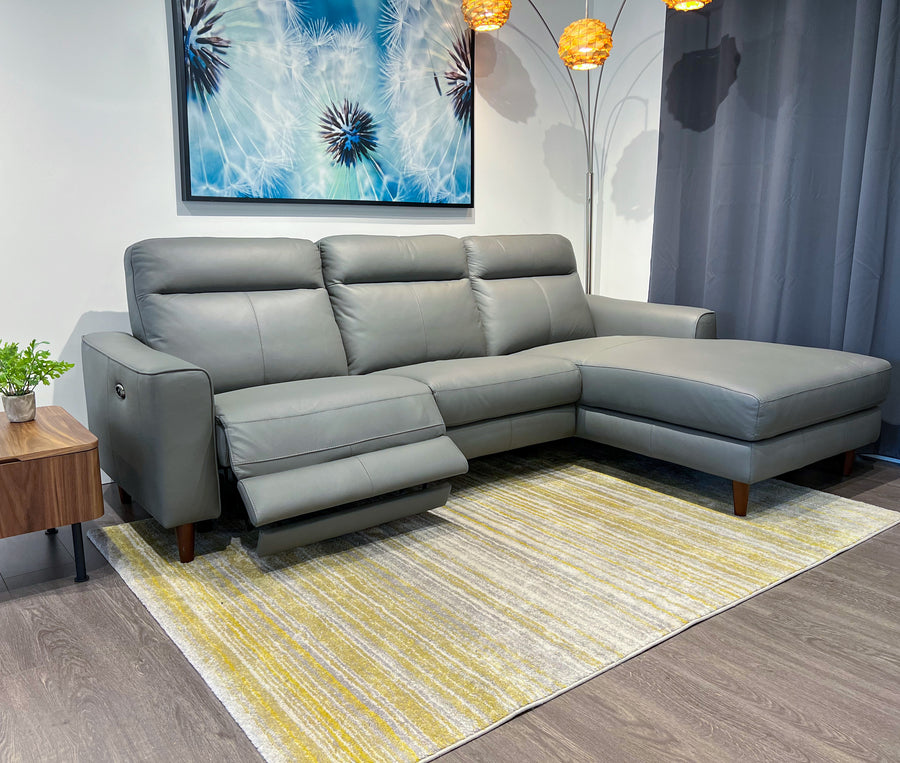 Corsica | Leather Motion Sectional