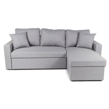 Phoebe | Fabric Universal Sofabed Light Grey