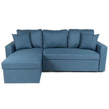 Phoebe | Fabric Universal Sofabed Blue