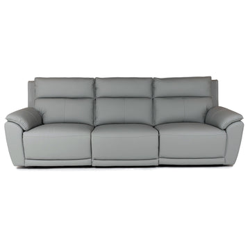 Josephine | Leather Reclining Sofa Slate