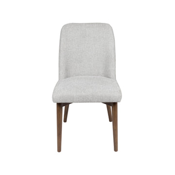 Annie | Fabric Dining Chair Chrome