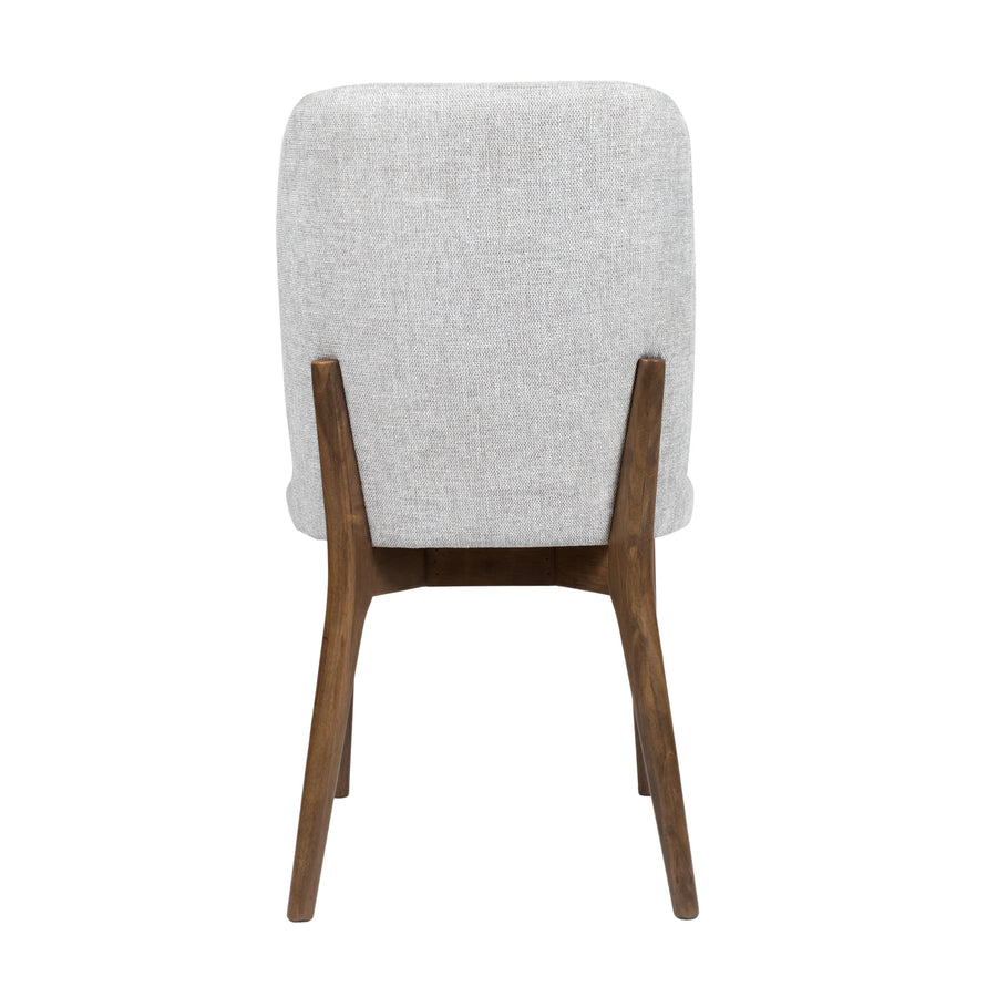 Annie | Fabric Dining Chair Chrome