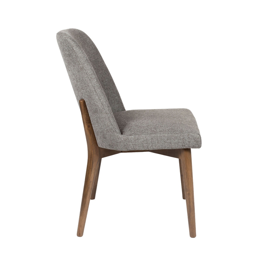 Annie | Fabric Dining Chair Gray