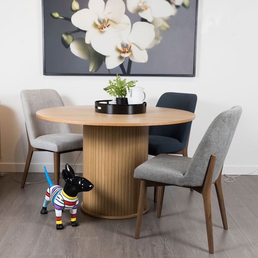 Annie | Fabric Dining Chair Gray