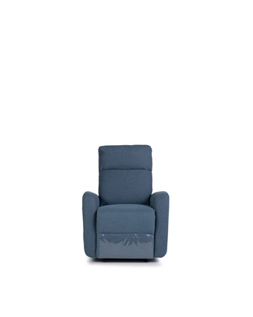 Recliner In Blue | Volta | Front View | MoblerOnline